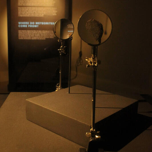 METEORITE AT THE MUSEUM
